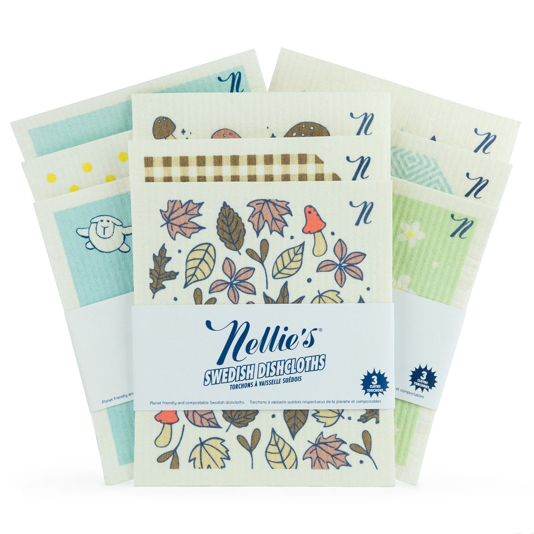 Swedish Dishcloths 3 Pack