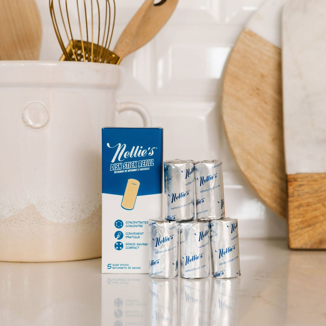 Soap refill sticks for Nellie's Dish Stick