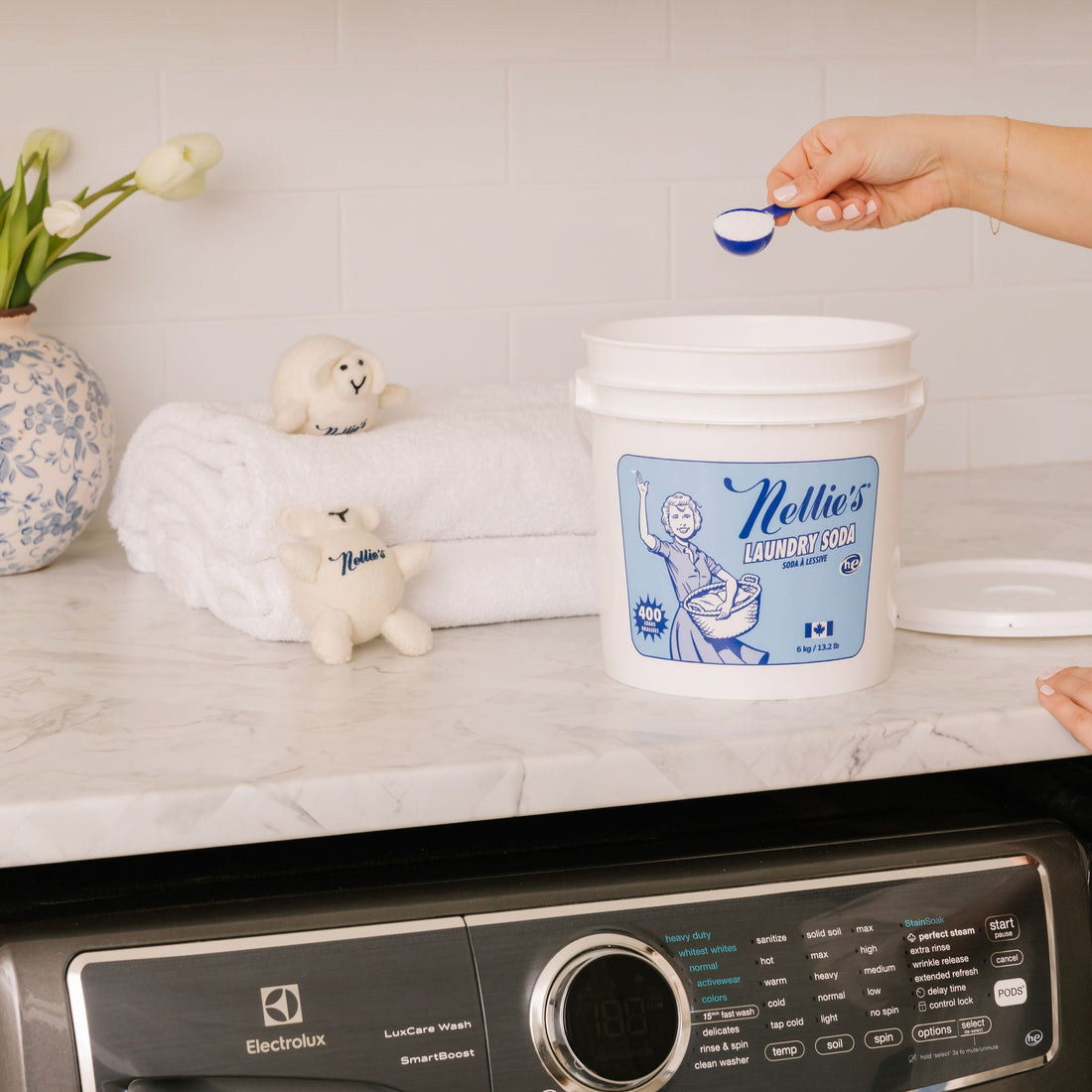 Laundry Soda with POW Powder