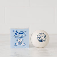 Single dryerball scented with pure lavender essential oil