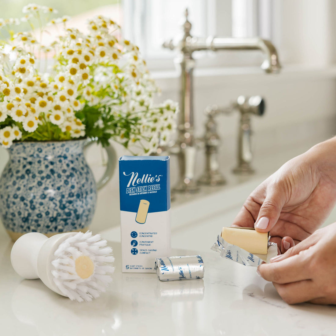 Dish Stick Replacement Heads 3 Pack