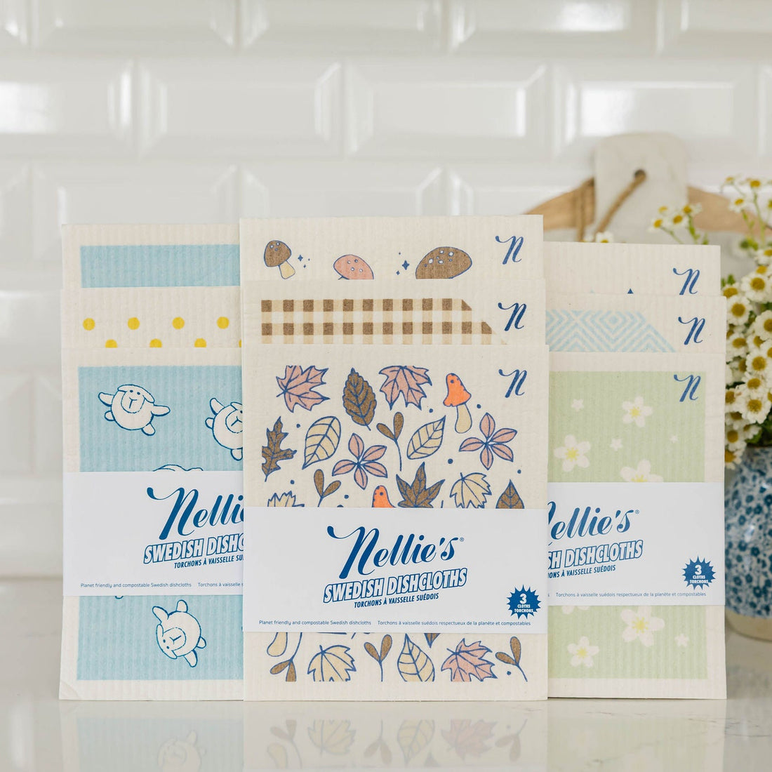 Swedish Dishcloths 3 Pack