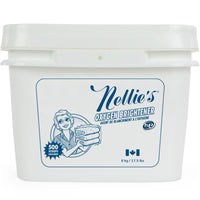 Eco-friendly oxygen brightener 500 scoops in a resealable bulk bucket